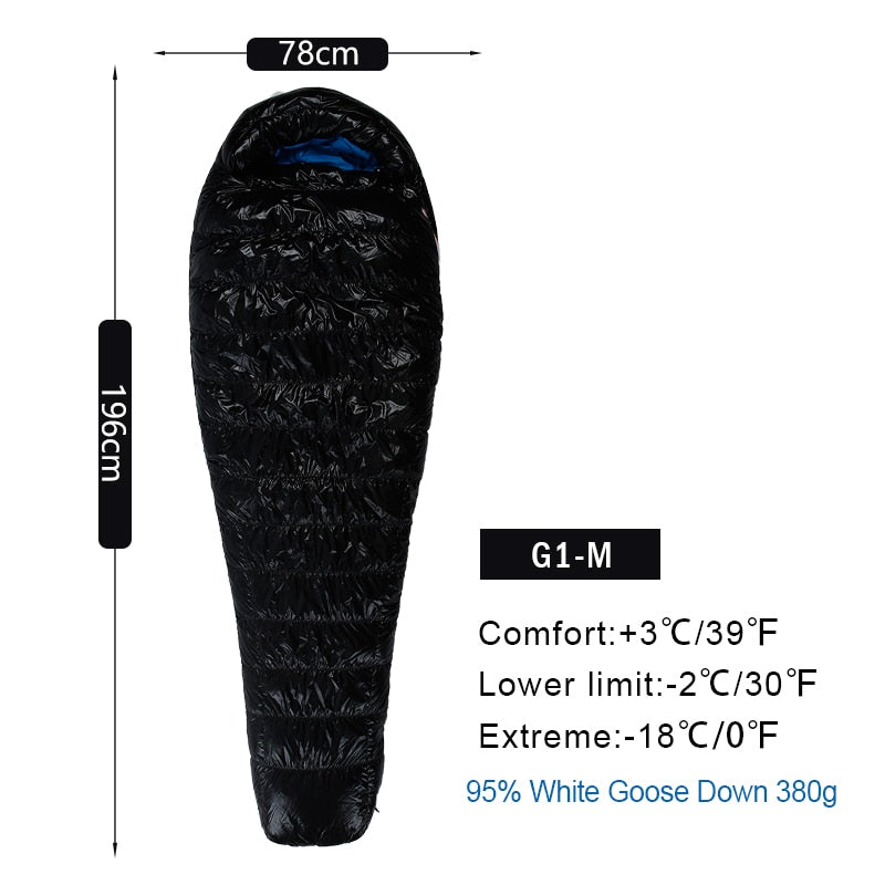 Mummy Camping Sleeping Bag-1
