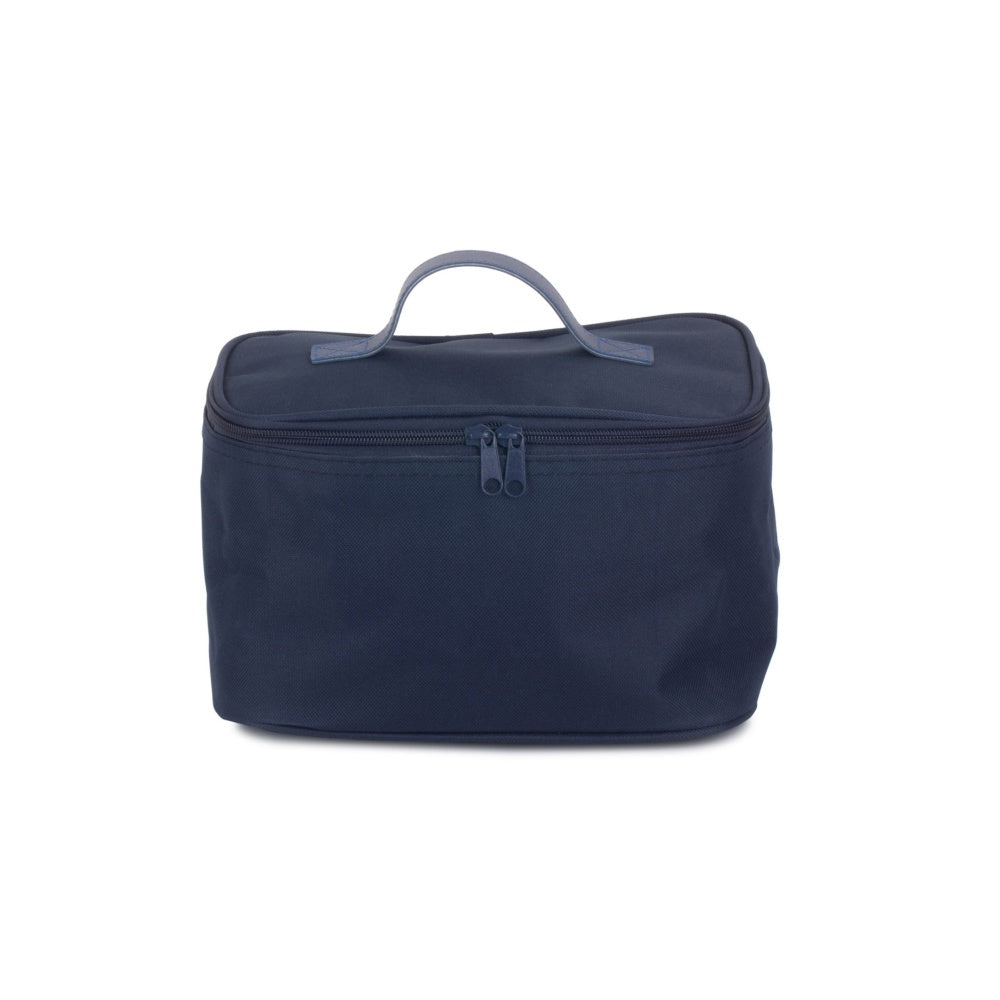 Small Navy Blue Insulated Cooler Bag-2